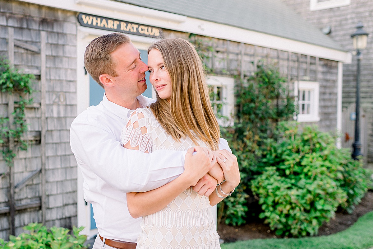 Nantucket Engagement Photos at Brant Point Lighthouse with Brian & Emily