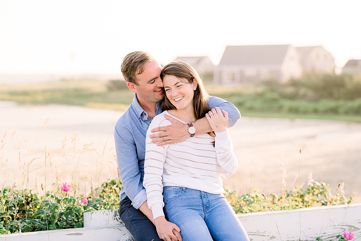 Maddy and Tommy's Nantucket Engagement in Madaket