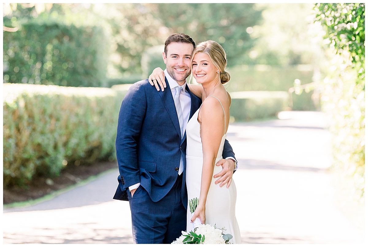 Haley and Michael's Nantucket Wedding First Look