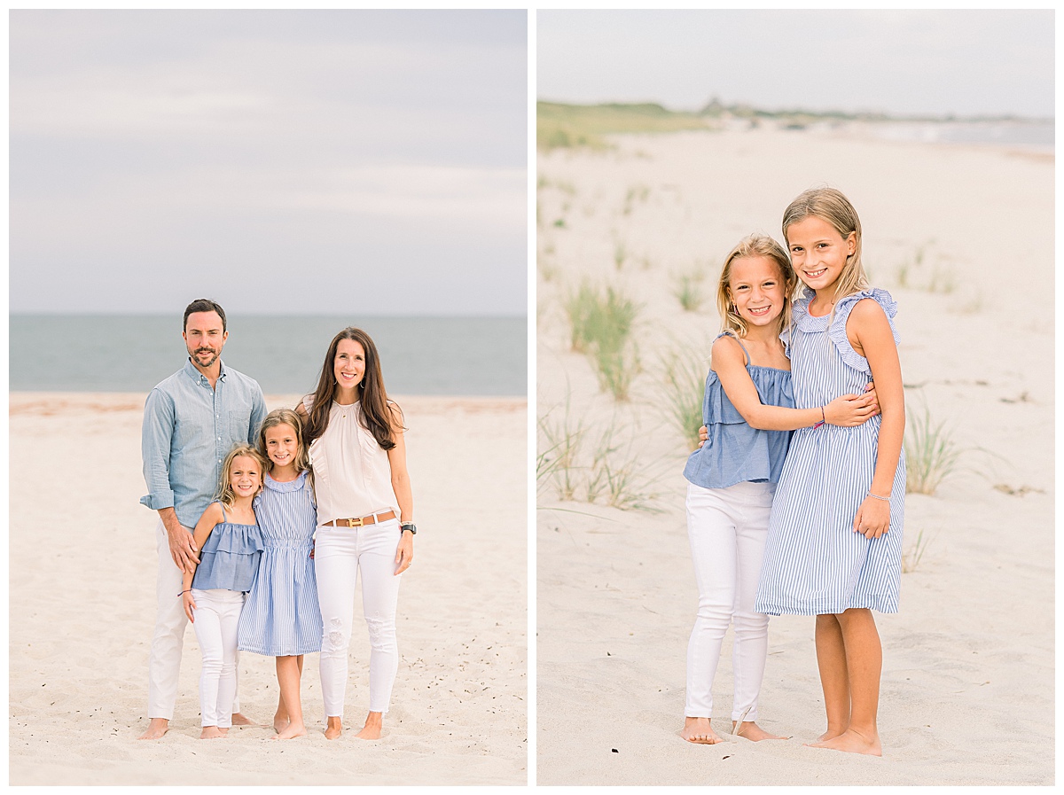 Nantucket Family Photos at Fisherman's Beach with Rebecca Love Photography