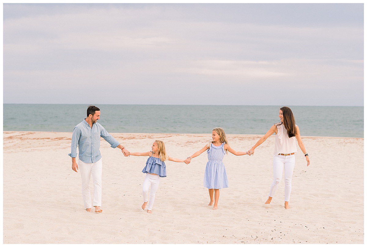 Nantucket Family Photos at Fisherman's Beach with Rebecca Love Photography