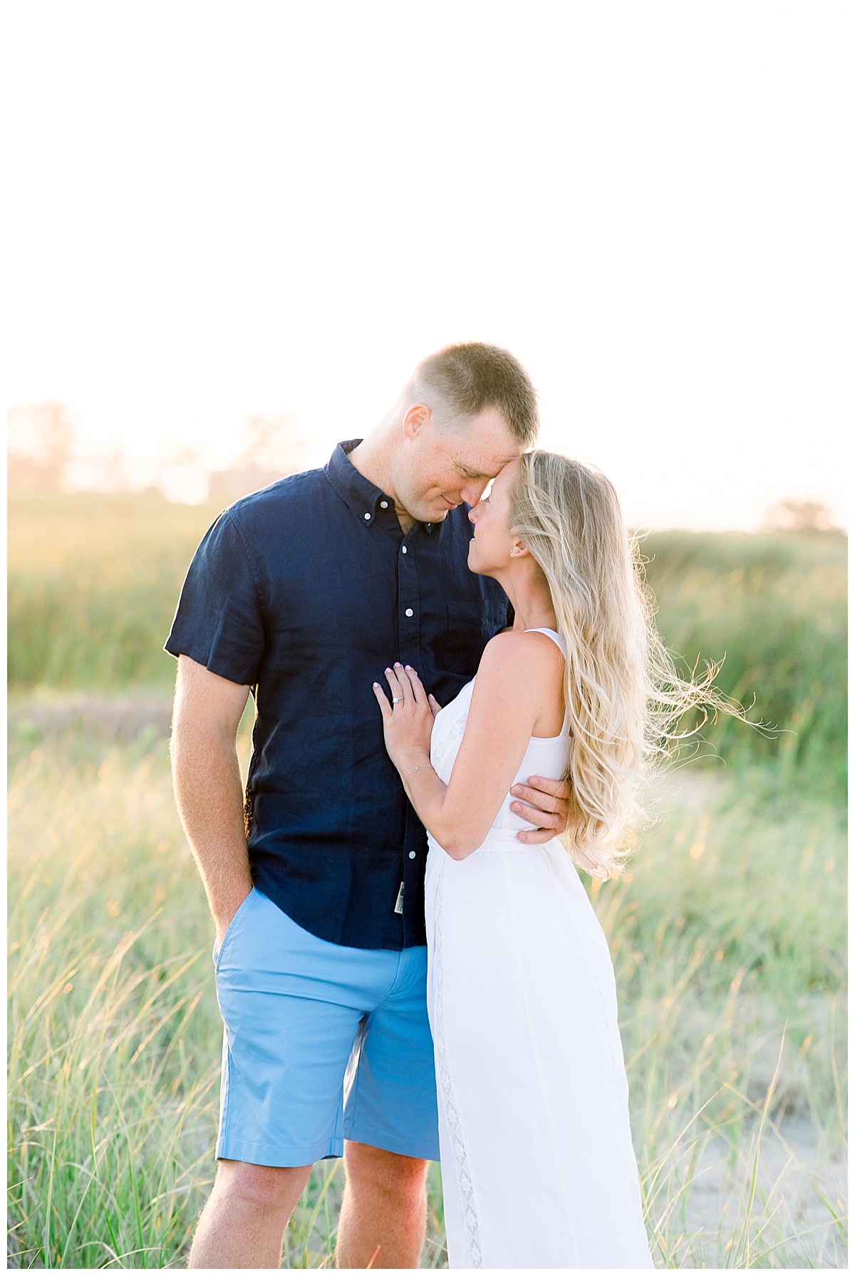 Kylee and Taylor's Nantucket Engagement at Miacomet Beach