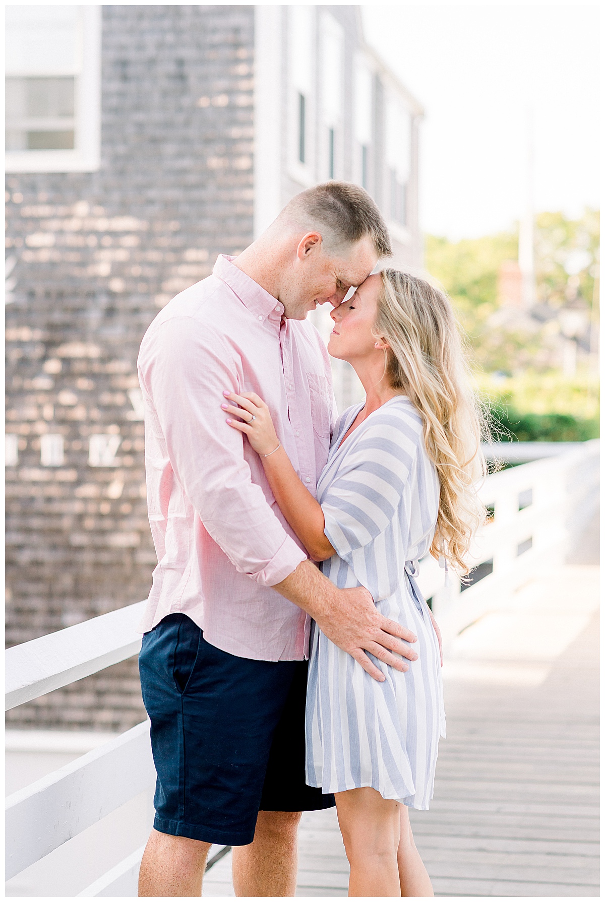 Kylee and Taylor's Nantucket Engagement in Sconset
