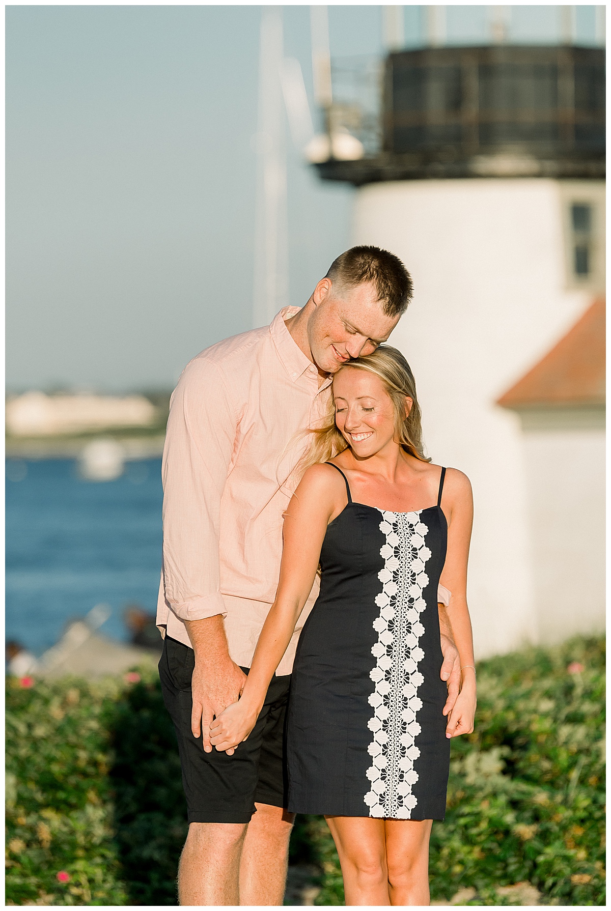 Kylee and Taylor's Nantucket Engagement in Sconset
