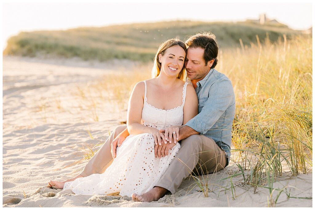Golden hour at the beach with David and Calista. 